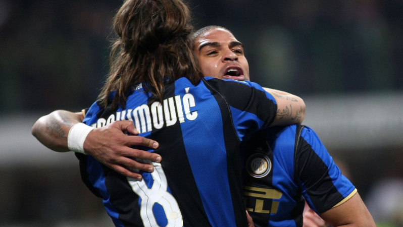 Zlatan talks about Adriano