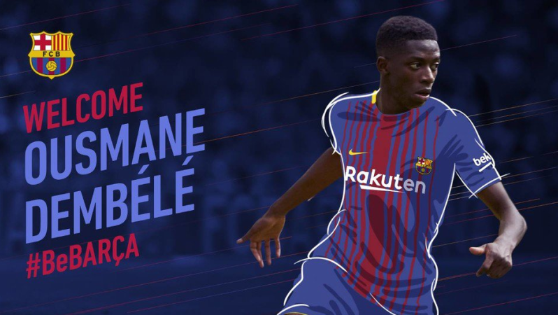 Ousmane Dembele skills, Dembele Barcelona