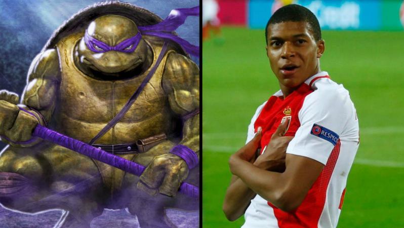 Kylian Mbappe Donatello - Ninja turtles 