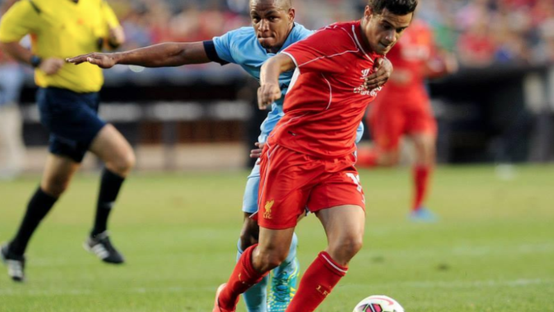 Phil Coutinho Goals vs Manchester City