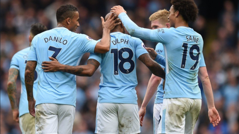 Fabian Delph Goal vs Crystal Palace