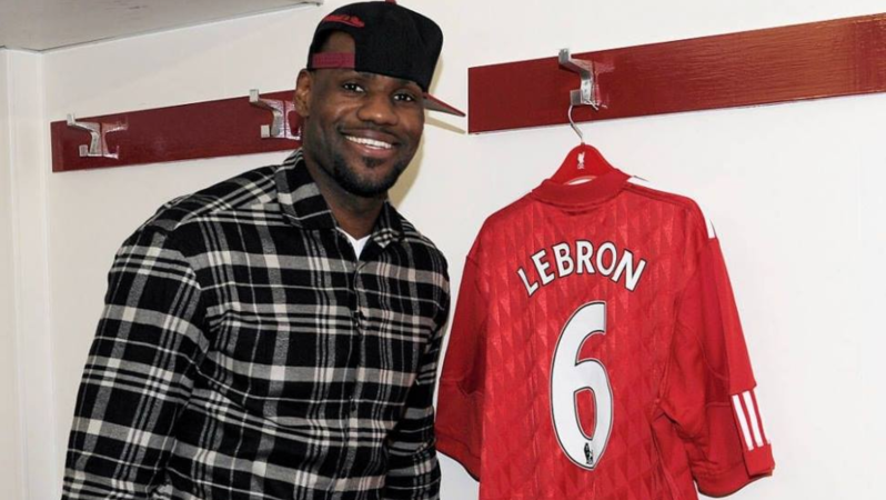 Lebron James Liverpool