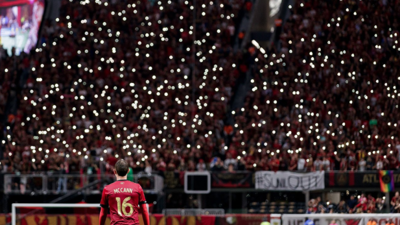 Atlanta United Playoff Atmosphere 