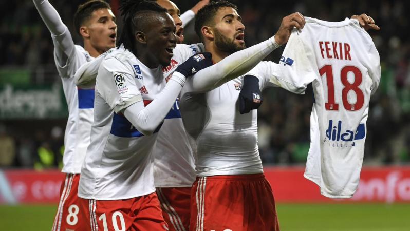 Nabil Fekir Celebrates Goal Like Messi