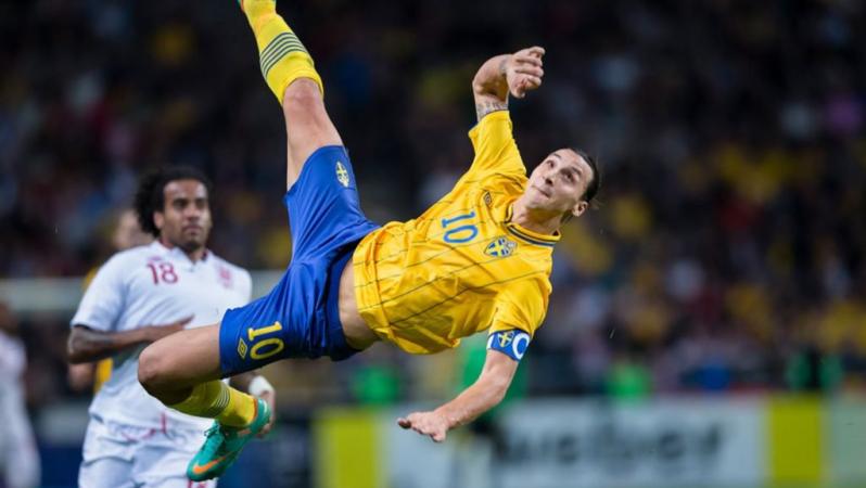 Zlatan Ibrahimovic Bicycle Kick vs England 