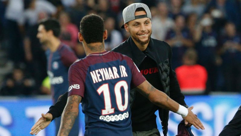 Neymar Y Steph Curry