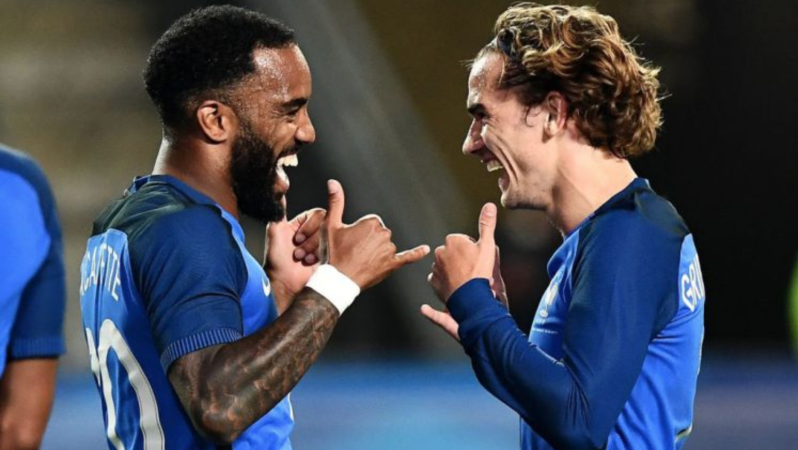 Griezmann and Lacazette