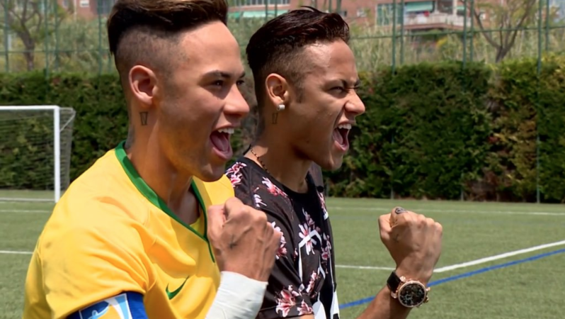 Neymar Wax Statue