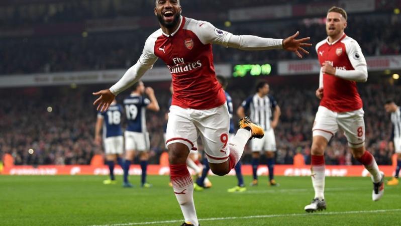 Aaron Ramsey Back Heel Alexandre Lacazette Goal 