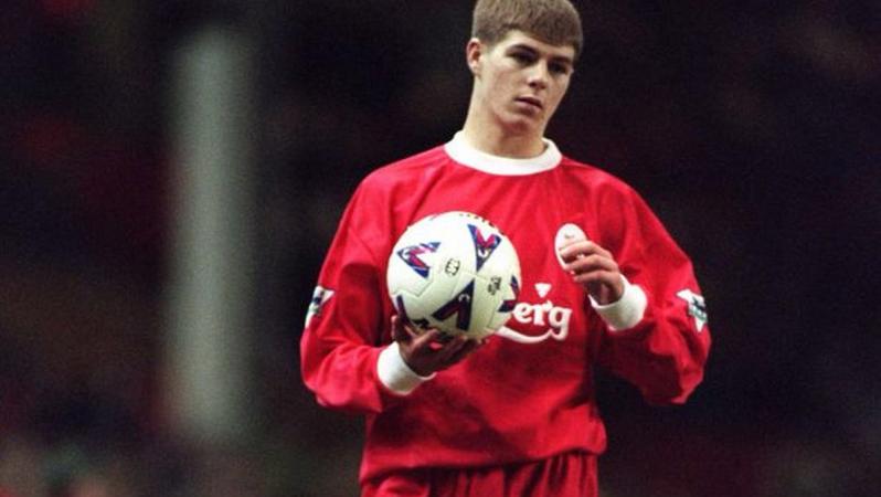 Steven Gerrard First Senior Goal For Liverpool 