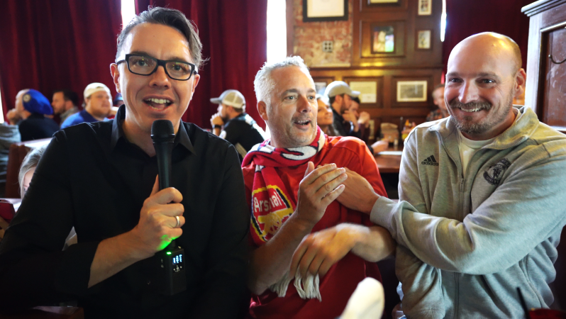 Greg Interviews Soccer Fans