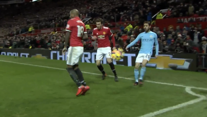 Manchester City Wasting Time vs Manchester United 