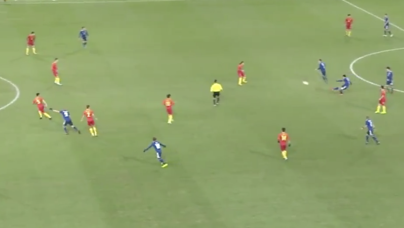 Gen Shoji Goal vs China