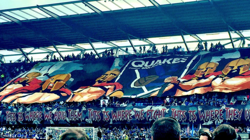 San Jose Quakes Tifo