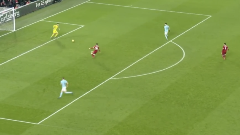 Andrew Robertson Press Against Manchester City