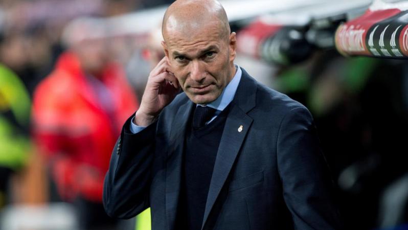 Zidane looks on a struggling Real Madrid team.