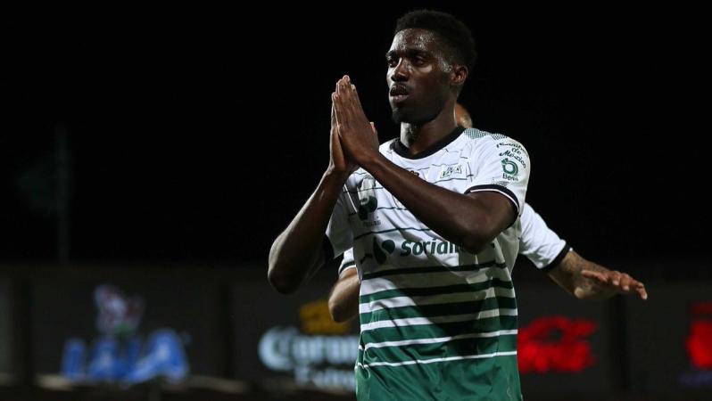 Djaniny celebrates another goal
