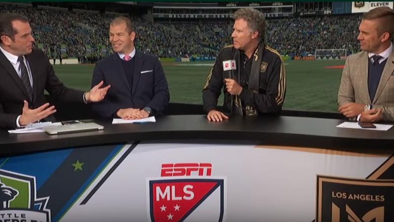 Will Ferrell does Ron Burgundy impression for LAFC