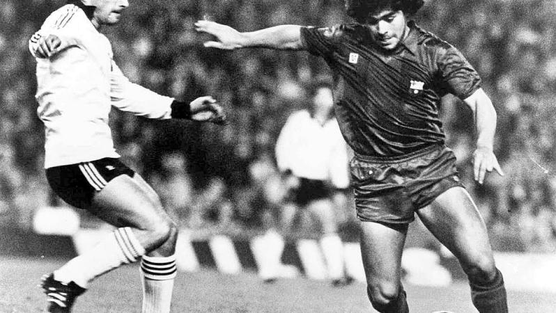 Barcelona Bilbao fight in 1984