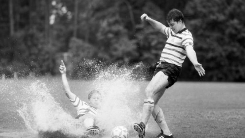 Going For A Splash Tackle