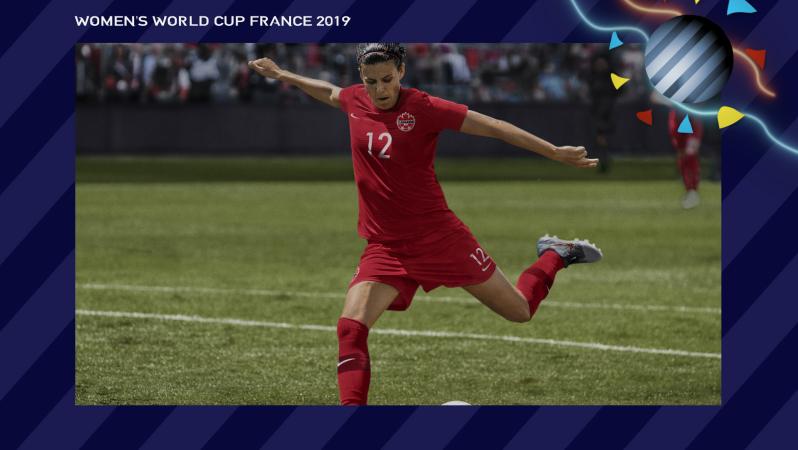 Christine Sinclair of Canada