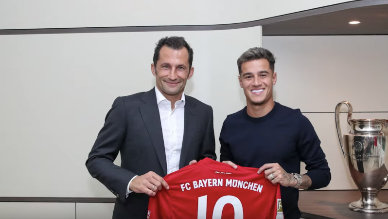Coutinho's First Day At Bayern Munich 