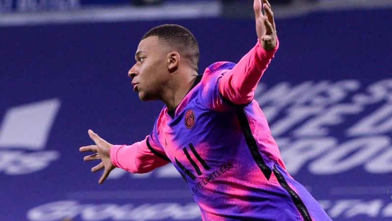 Kylian Mbappe goal vs. Lyon