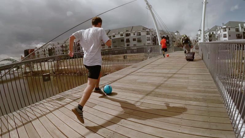 The Great Urban Soccer Race