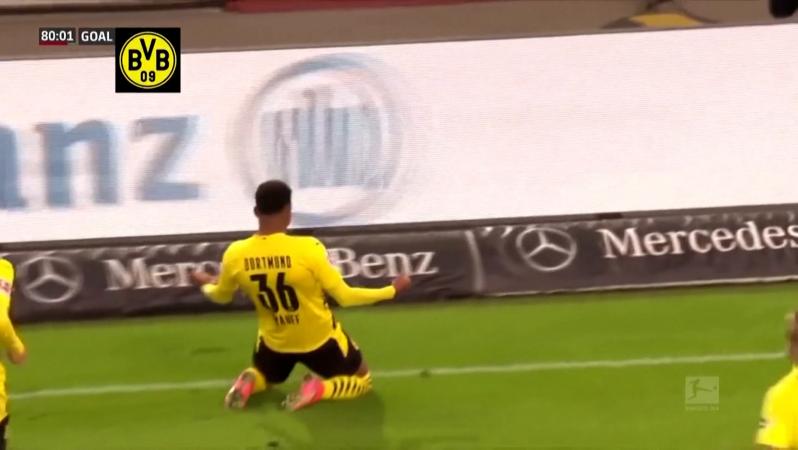 Knauff Scores First Goal