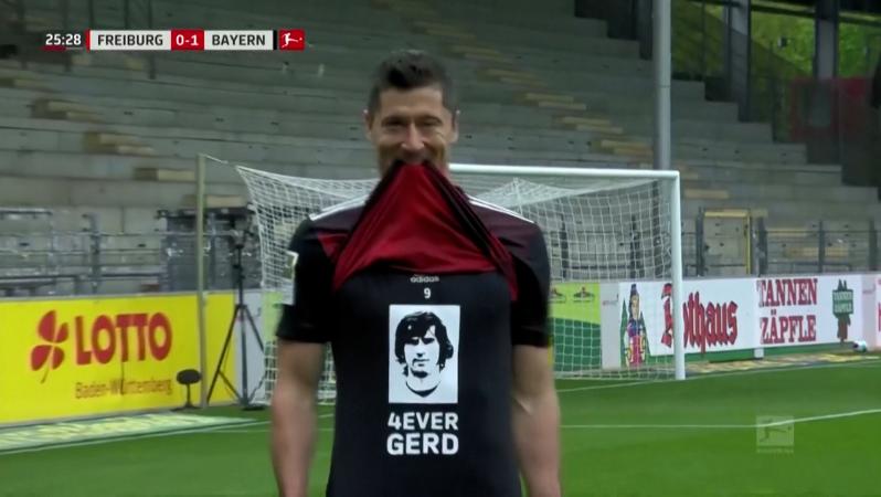 Lewandowski Season Goal Record