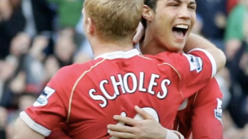 Paul Scholes Ronaldo Historia