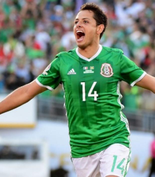 Chicharito celebration