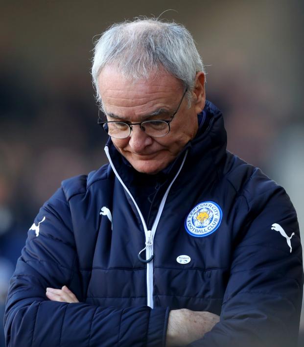 Saddness Expressed by Claudio Ranieri 