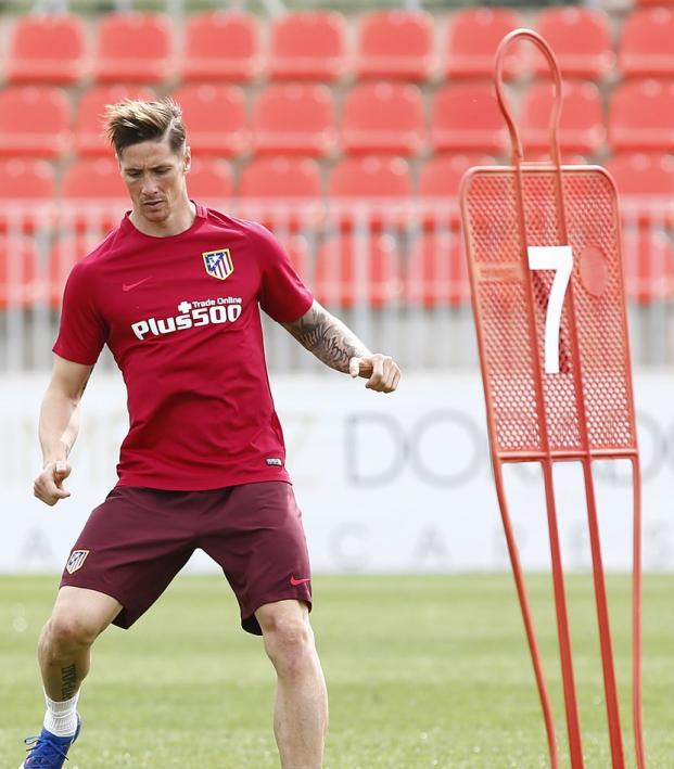 Fernando Torres Back In Training