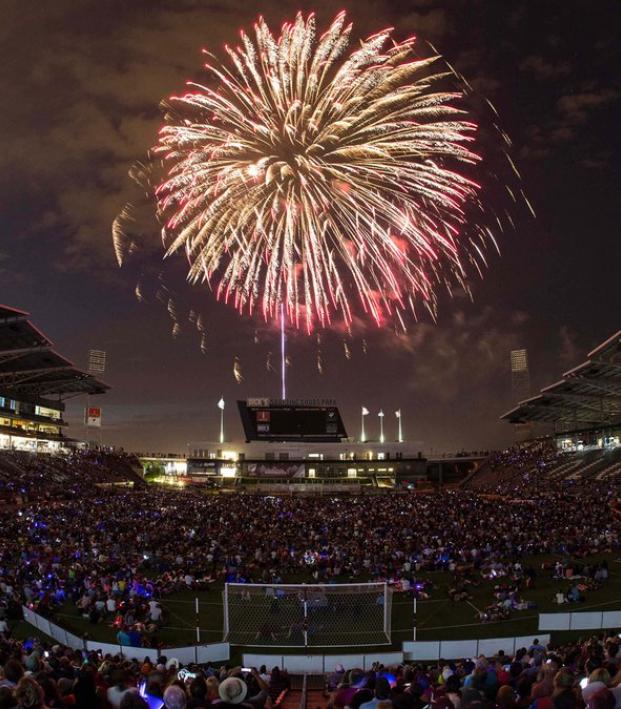 Colorado Rapids Stadium Dicks Sporting Goods Park Fireworks
