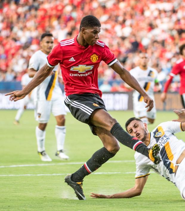 Manchester United Striker Marcus Rashford Goal Against LA Galaxy 