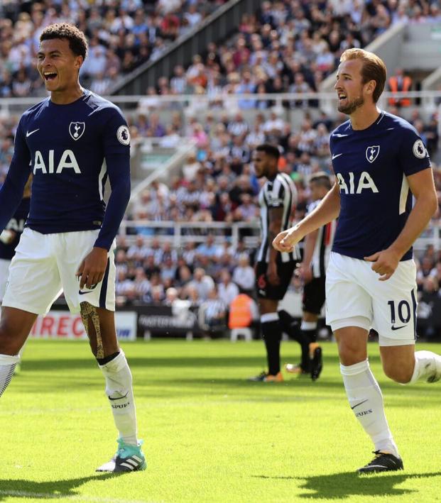 Dele Ali Harry Kane Goal Celebration 