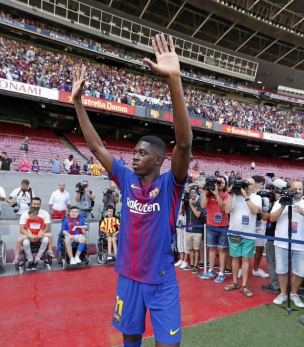 Barcelona Sign Ousmane Dembele