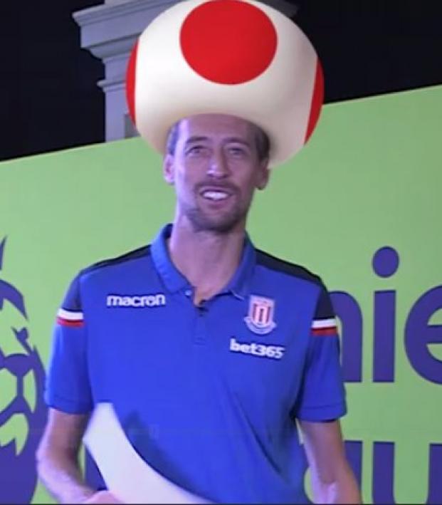 Peter Crouch Toad Mario Kart