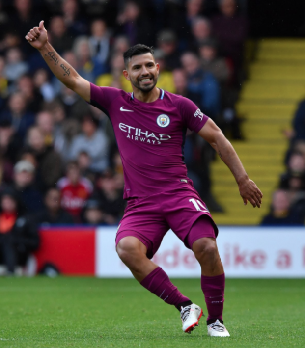 Sergio Aguero Hat-trick vs Watford 