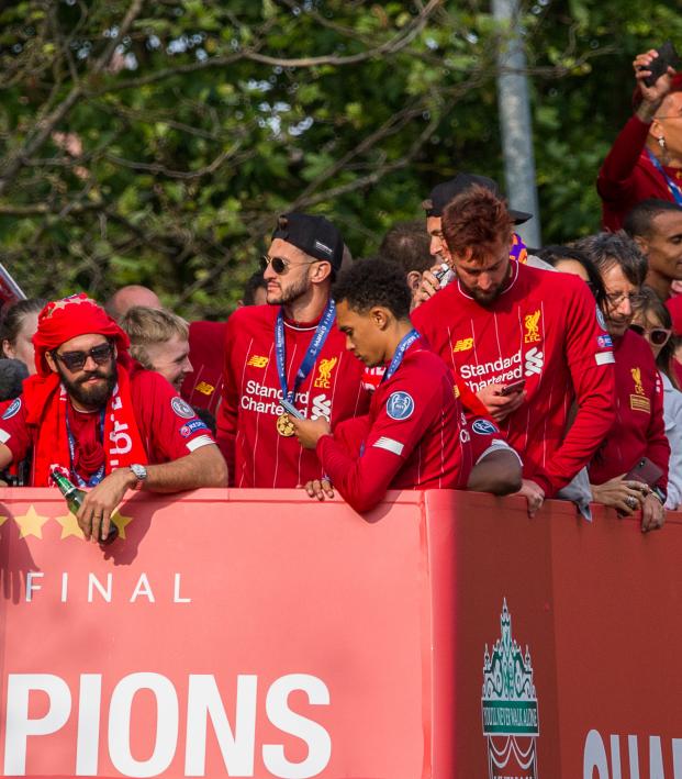 Liverpool Football Club Celebrated Their Champions League Victory