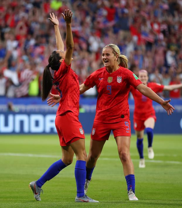 Christen Press Scores Opening Goal Of World Cup Semifinal 