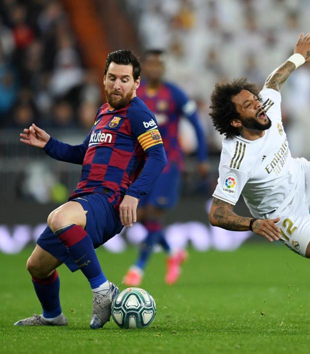 Lionel Messi and Marcelo
