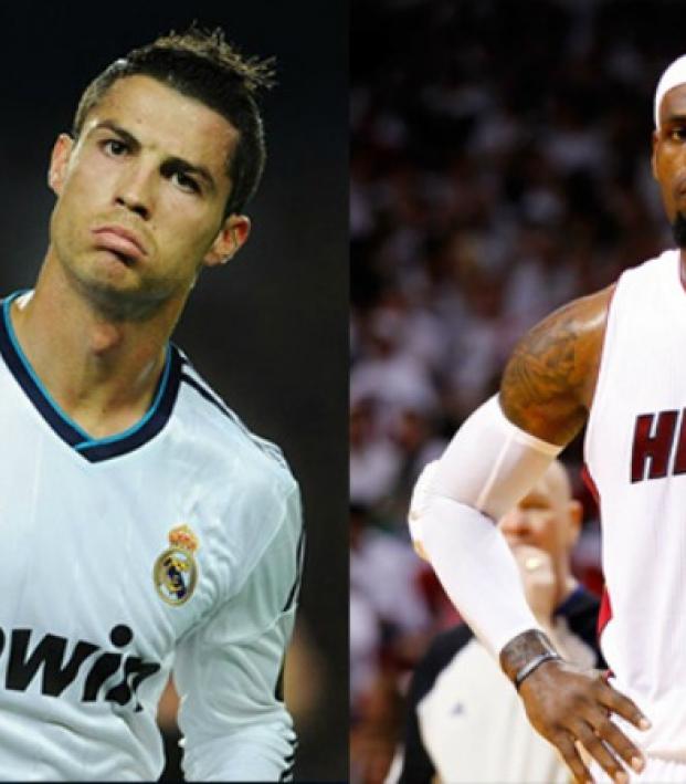 cristiano ronaldo lebron james