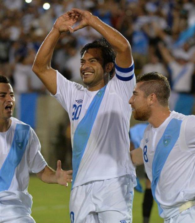 Volley over the Goalkeeper's Head by Guatemala Legend Carlos Ruiz 