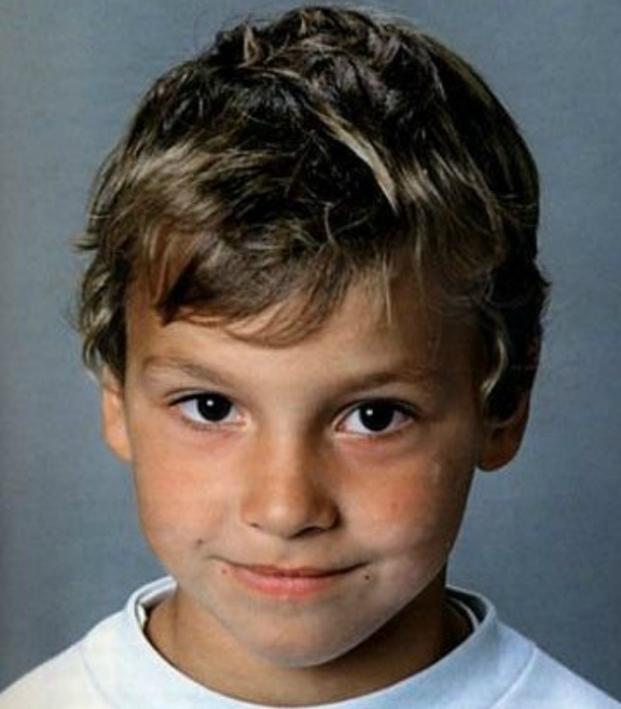 Zlatan Ibrahimovic childhood photo