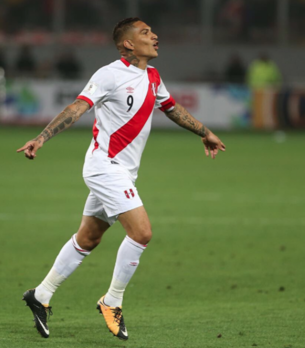 Paolo Guerrero Peru Goal