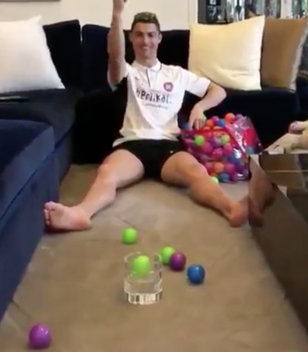 cristiano ronaldo with ball