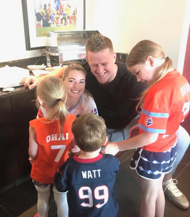 JJ Watt And Kealia Ohai Are A Sporting Power Couple To Be Reckoned