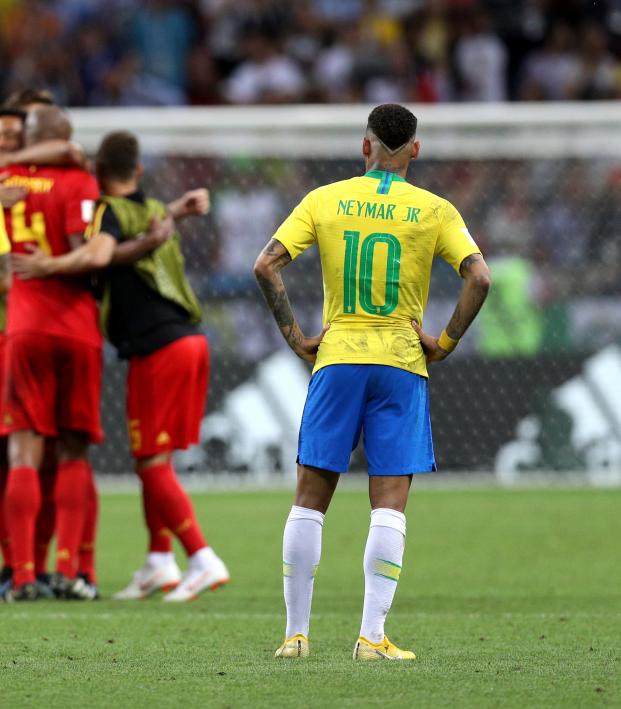 Brazil Vs Belgium Highlights Neymar Sent Packing At World Cup